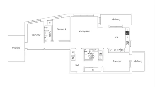 Apartments in Askim-Frölunda-Högsbo - photo 1