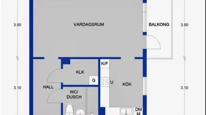 Vänersborg - 1rok - tillsv - 6.440kr/mån