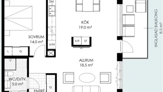 Apartments in Örebro - photo 1