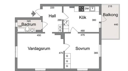 Apartments in Alingsås - photo 12