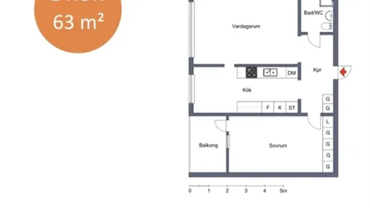 Apartments in Eskilstuna - photo 1