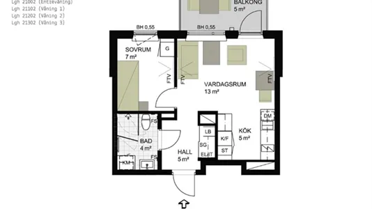 Apartments in Sollentuna - photo 2