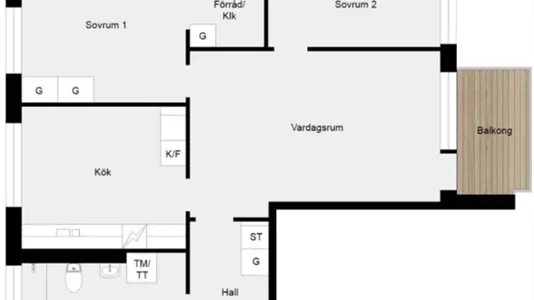 Apartments in Stockholm South - photo 3