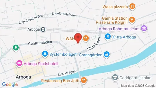 Apartments for rent i Arboga - kort over placeringen