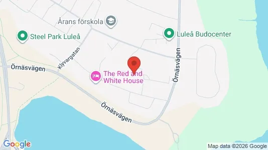 Apartments for rent i Luleå - kort over placeringen