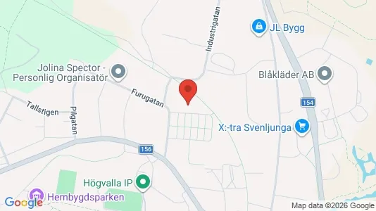 Apartments for rent i Svenljunga - kort over placeringen