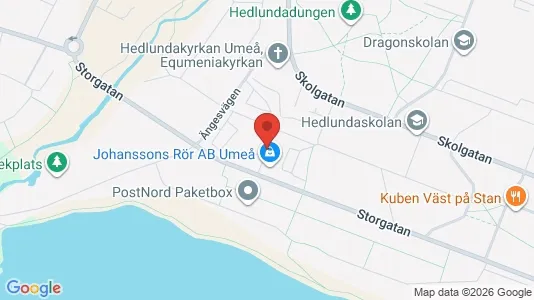 Apartments for rent i Umeå - kort over placeringen