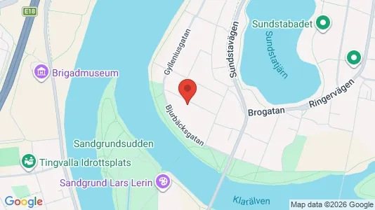 Apartments for rent i Karlstad - kort over placeringen