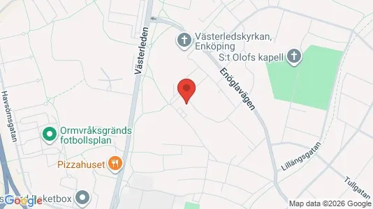 Apartments for rent i Enköping - kort over placeringen