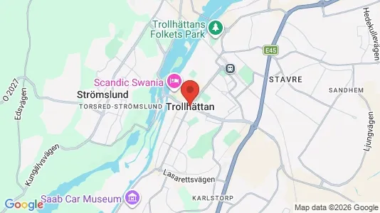 Rooms for rent in Trollhättan - Photo from Google Street View
