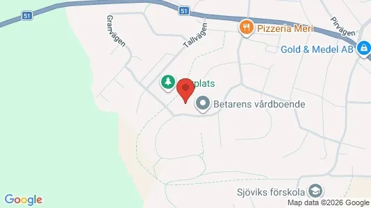 Apartments for rent i Finspång - kort over placeringen