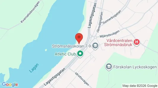 Apartments for rent i Markaryd - kort over placeringen