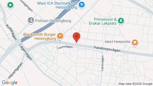 Apartments for rent in Helsingborg - Photo from Google Street View