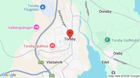 Apartments for rent i Torsby - kort over placeringen