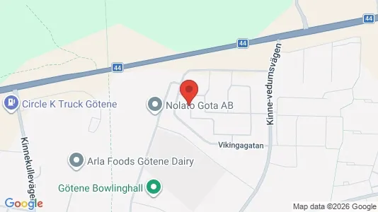 Apartments for rent i Götene - kort over placeringen