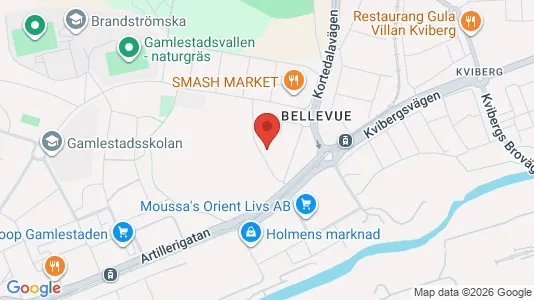 Apartments for rent i Gothenburg East - kort over placeringen