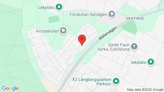 Apartments for rent i Eskilstuna - kort over placeringen