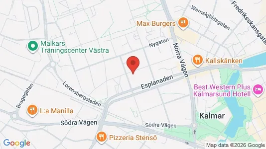 Rooms for rent in Kalmar - Photo from Google Street View