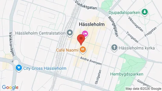 Apartments for rent i Hässleholm - kort over placeringen