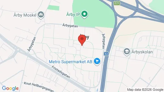 Apartments for rent i Eskilstuna - kort over placeringen