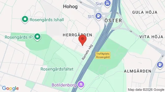 Apartments for rent i Rosengård - kort over placeringen