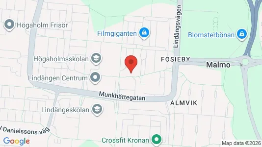Apartments for rent i Fosie - kort over placeringen