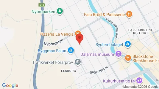 Apartments for rent i Borlänge - kort over placeringen