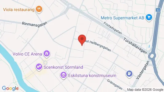 Apartments for rent in Eskilstuna - Photo from Google Street View