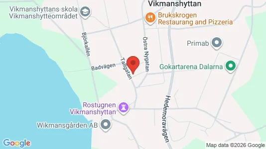 Apartments for rent i Hedemora - kort over placeringen
