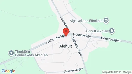 Apartments for rent i Uppvidinge - kort over placeringen