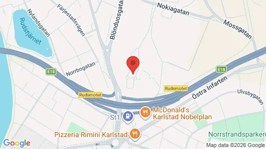 Apartments for rent i Karlstad - kort over placeringen