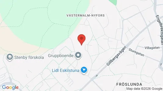 Apartments for rent i Eskilstuna - kort over placeringen