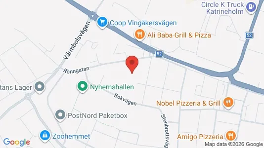 Apartments for rent i Katrineholm - kort over placeringen