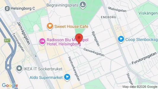 Apartments for rent in Helsingborg - Photo from Google Street View
