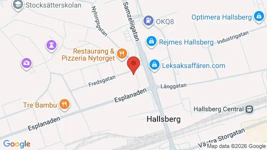 Apartments for rent i Hallsberg - kort over placeringen