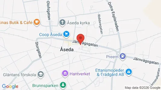 Apartments for rent i Uppvidinge - kort over placeringen