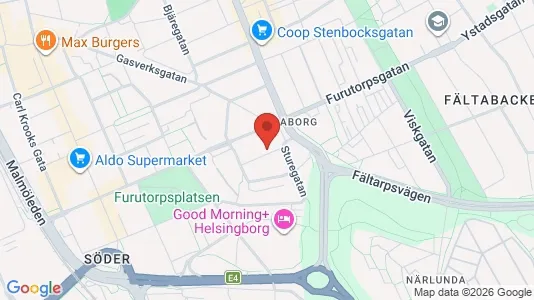 Apartments for rent in Helsingborg - Photo from Google Street View