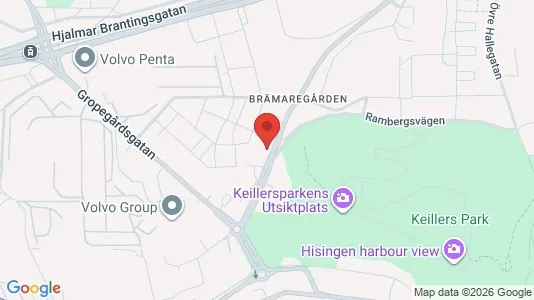 Apartments for rent i Lundby - kort over placeringen