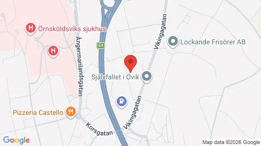 Apartments for rent in Örnsköldsvik - Photo from Google Street View