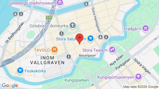 Apartments for rent i Gothenburg City Centre - kort over placeringen