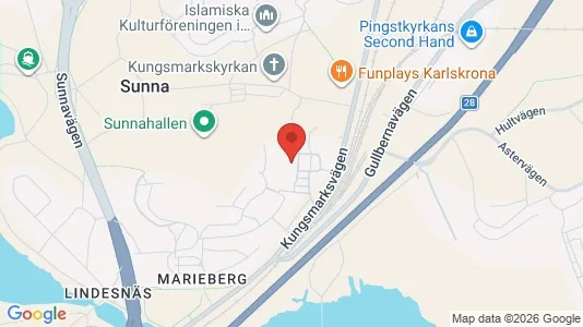 Apartments for rent in Karlskrona - Photo from Google Street View
