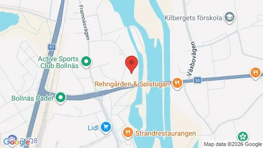 Apartments for rent i Bollnäs - kort over placeringen