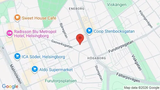 Apartments for rent in Helsingborg - Photo from Google Street View