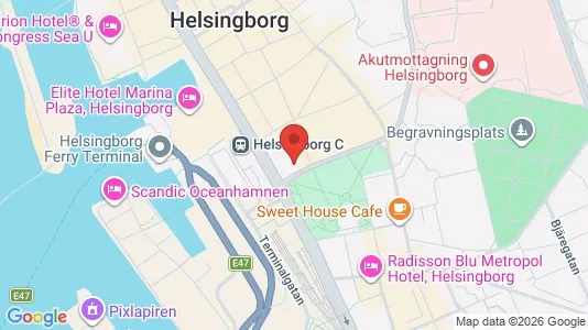 Apartments for rent in Helsingborg - Photo from Google Street View