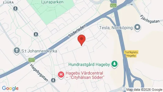 Apartments for rent i Norrköping - kort over placeringen