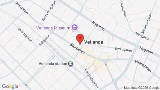 Apartments for rent in Vetlanda - Photo from Google Street View