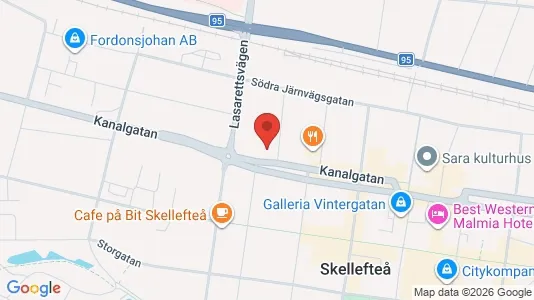 Apartments for rent in Skellefteå - Photo from Google Street View