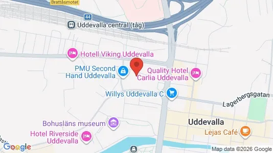 Apartments for rent i Uddevalla - kort over placeringen