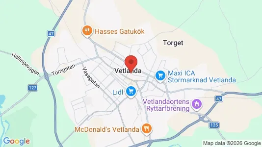 Rooms for rent in Vetlanda - Photo from Google Street View