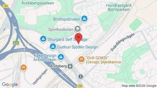 Apartments for rent i Södermalm - kort over placeringen